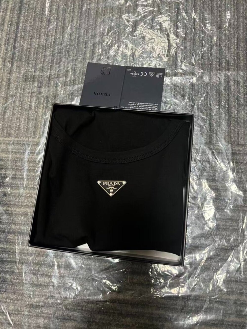 💎Prada Women's Black Tank Top